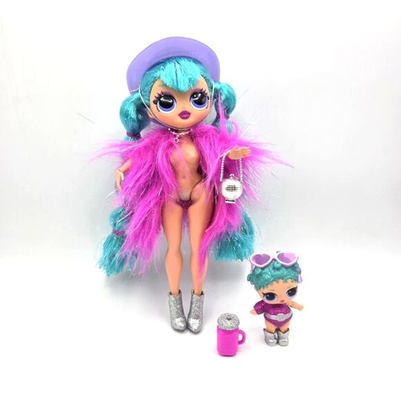 L.O.L Suprise! O.M.G. Winter Disco Cosmic Nova Fashion & Cosmic Queen Tots - Picture 2 of 15